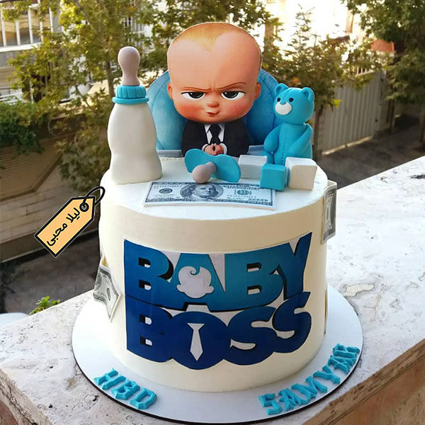 کیک کارتون بچه رییس baby bosses