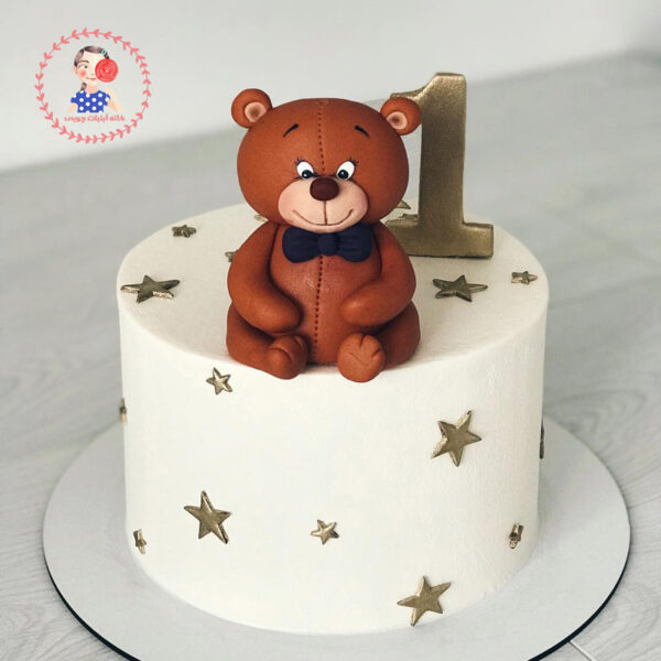 کیک-خرس-مهربون