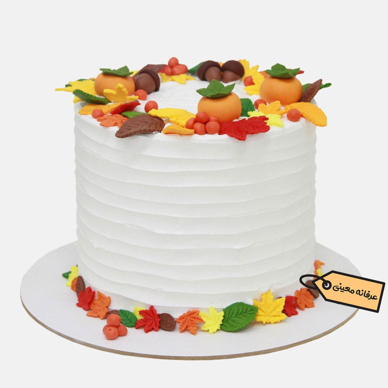 کیک تولد پاییزی خانم عرفانه معینی